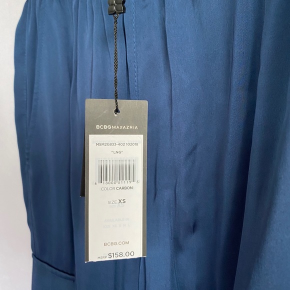 BCBGMAXAZRIA satin jogger pants - Picture 3 of 4